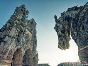 Photographie de la cathédrale de reims