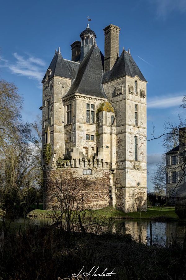 Photographie du château d'Aubry-en-Exmes