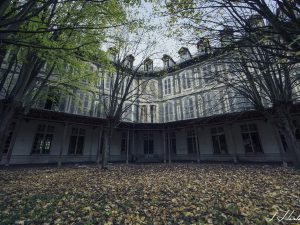 Photographie d'un sanatorium abandonné en France