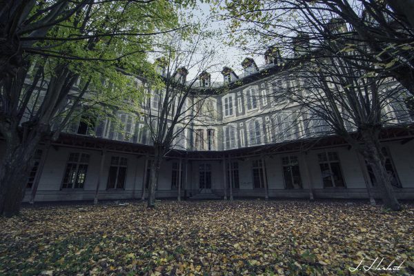 Photographie d'un sanatorium abandonné en France