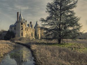 Photographie du Château Popkov au format vertical