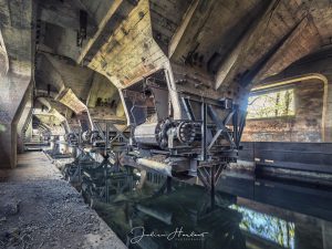 Photographie de l'usine de sidérurgie Terre Rouge.