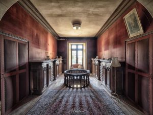 Photographie d'une pièce mythique du Château de la Lyre.