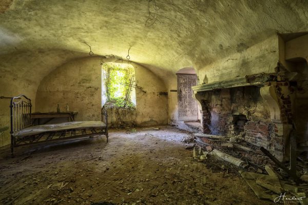 Photographie d'une chambre du Château de Charmel.