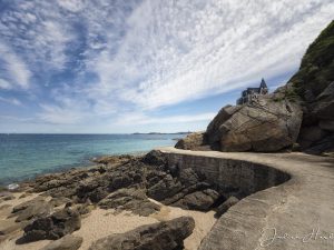 Photographie de la Pointe de la Malouine en Bretagne.