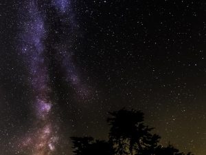 Photographie d'un ciel étoilé